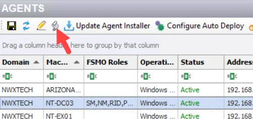 Get Agent Log icon