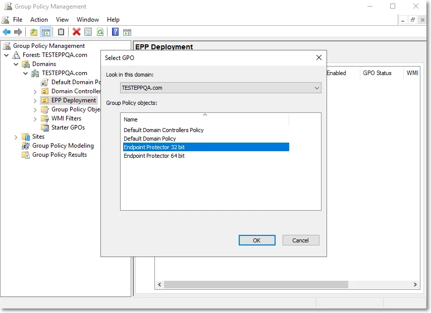 Linking Group Policy Objects to Organization Units 