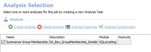 Analysis Tasks for the Dropbox_GroupMembership Job