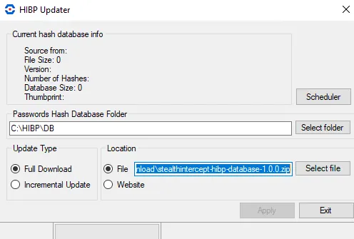 HIBP Updater