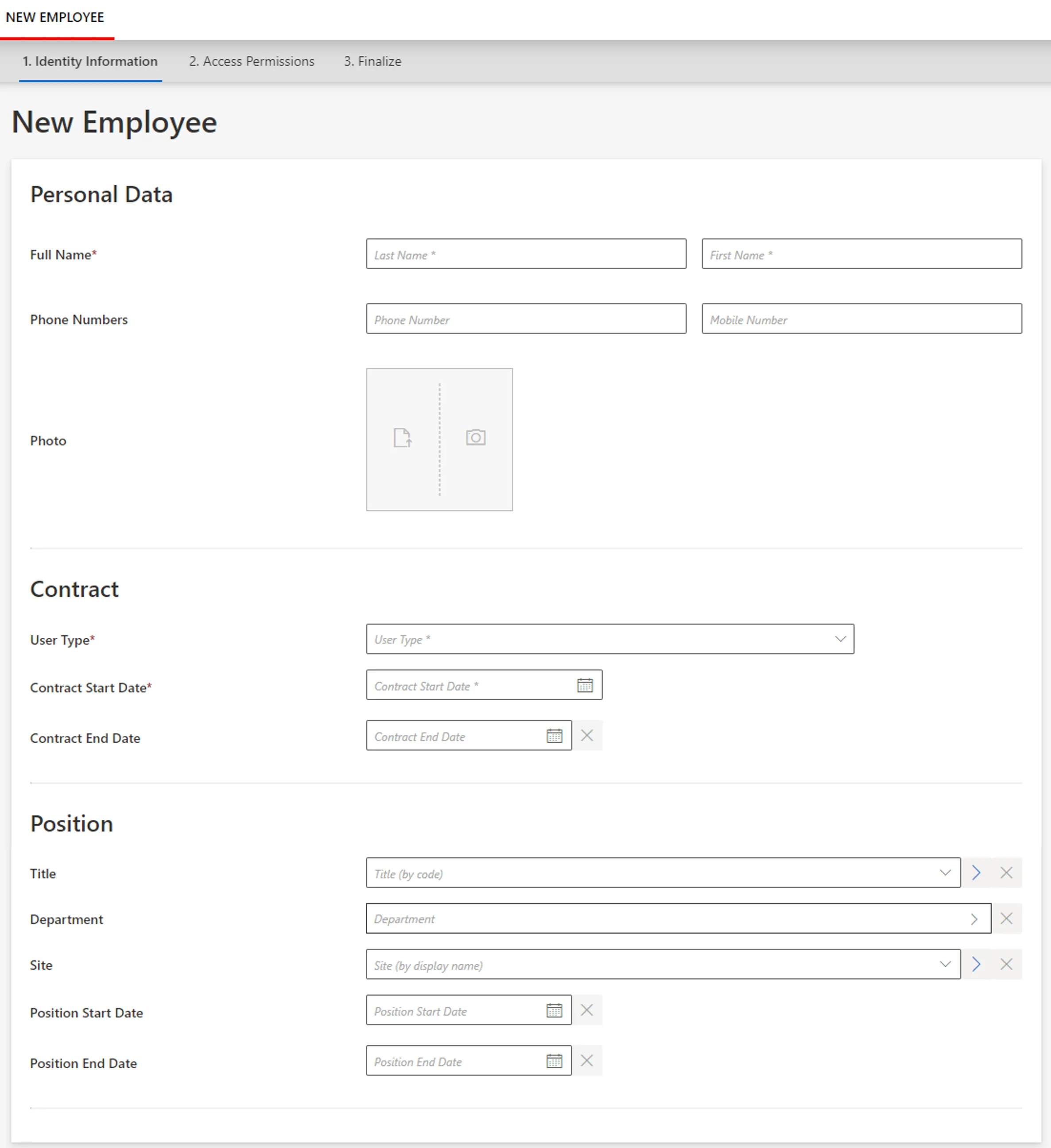 UI Form