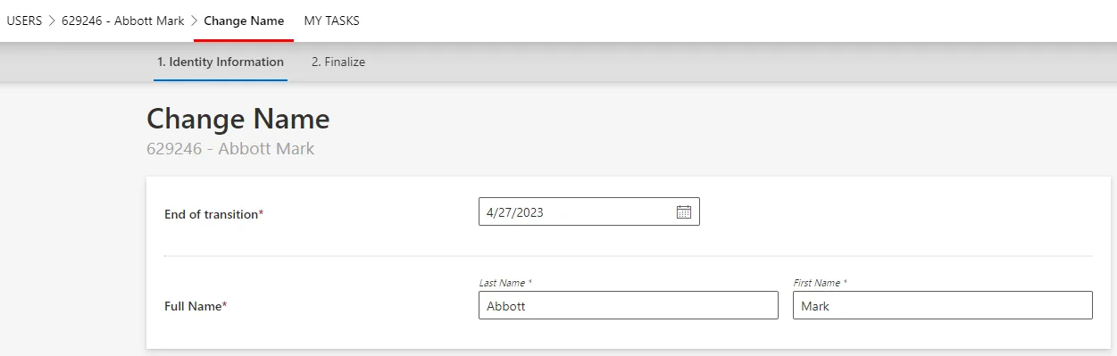 UI Form