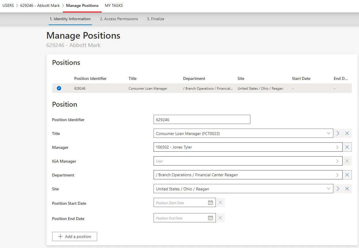 UI Form