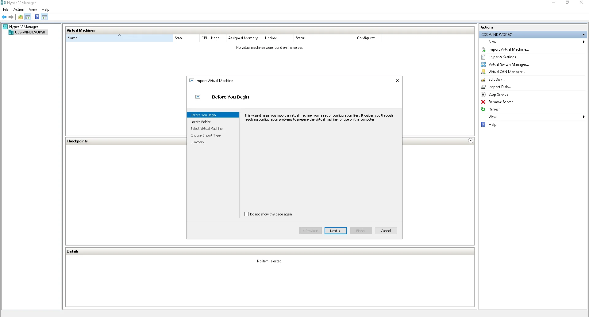 hypervmanager