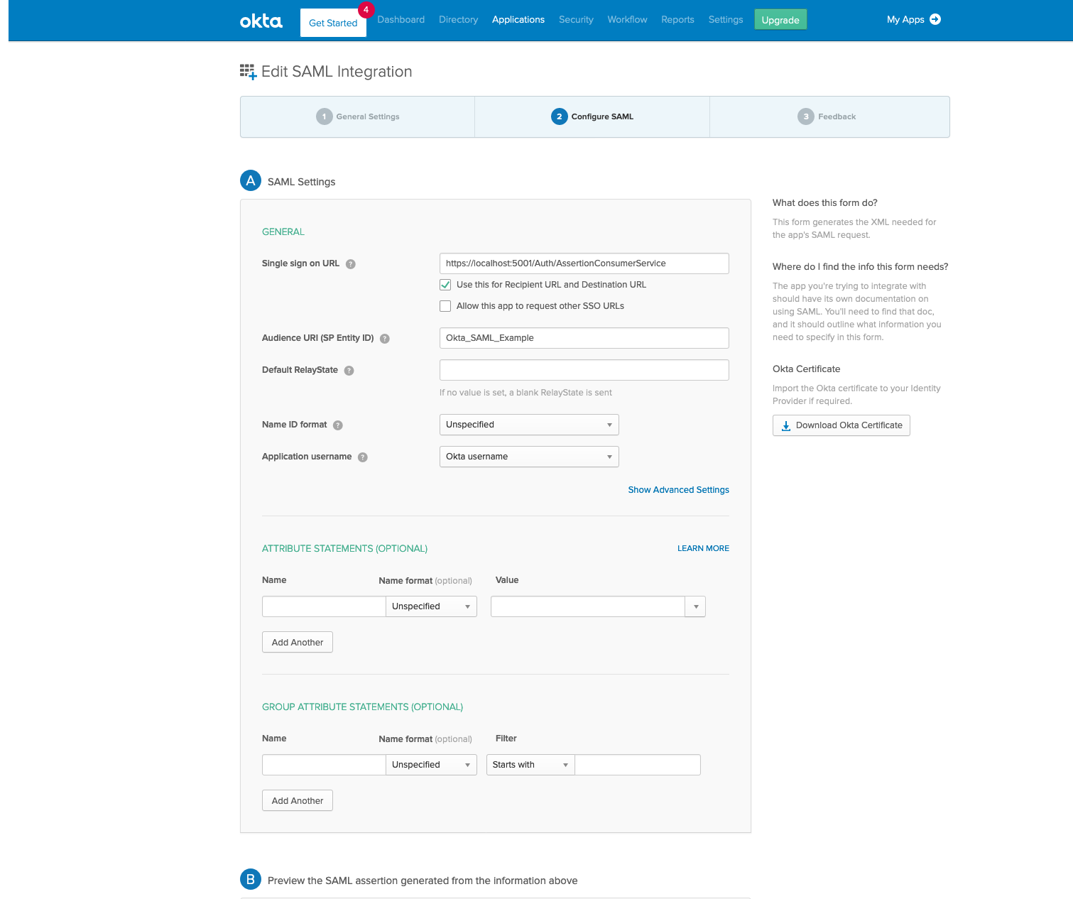 Config App