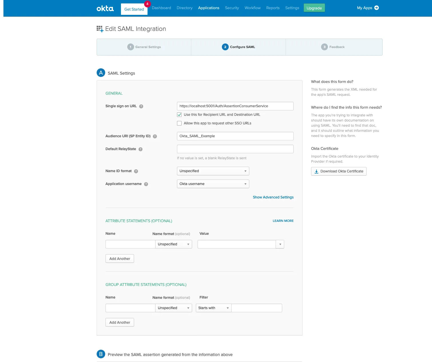 Config App