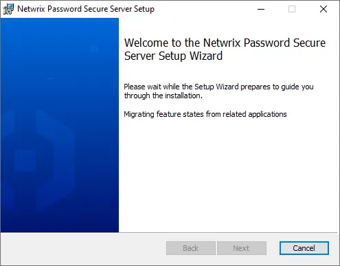 Password Secure Server Setup