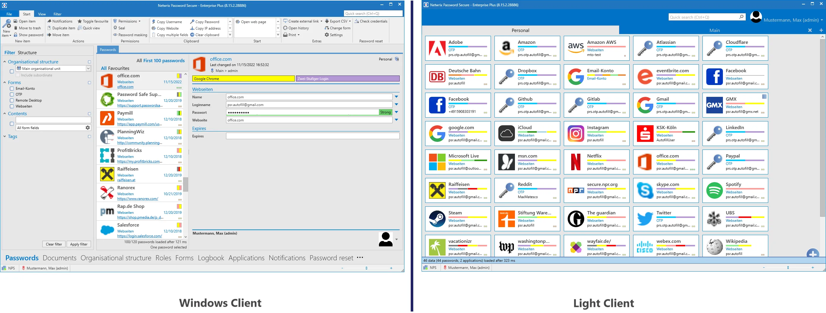 Icon/logos in NPS