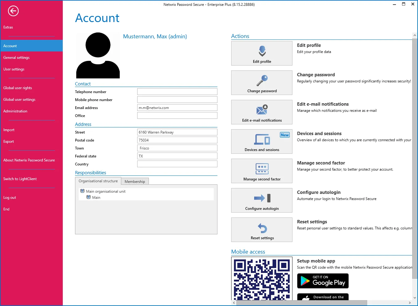 account