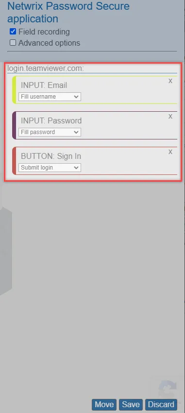 example for a application