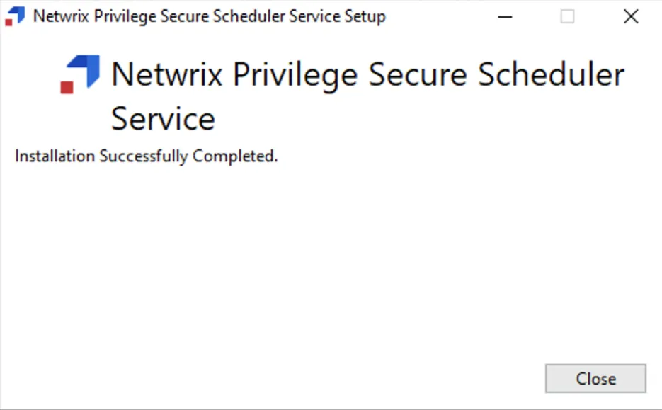 Netwrix Auditor Access Reviews Setup wizard Completed page