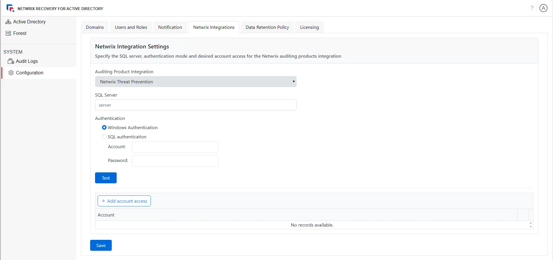 Netwrix Integrations page