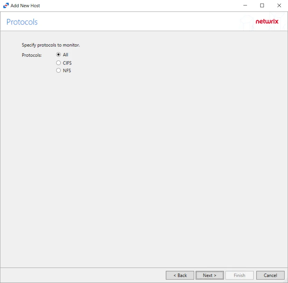 Protocol Monitoring Options