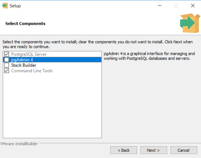 Postgres Select Components