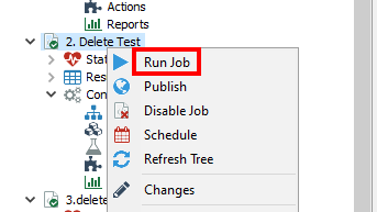 Run Job image