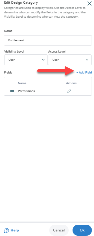 Add Field screenshot