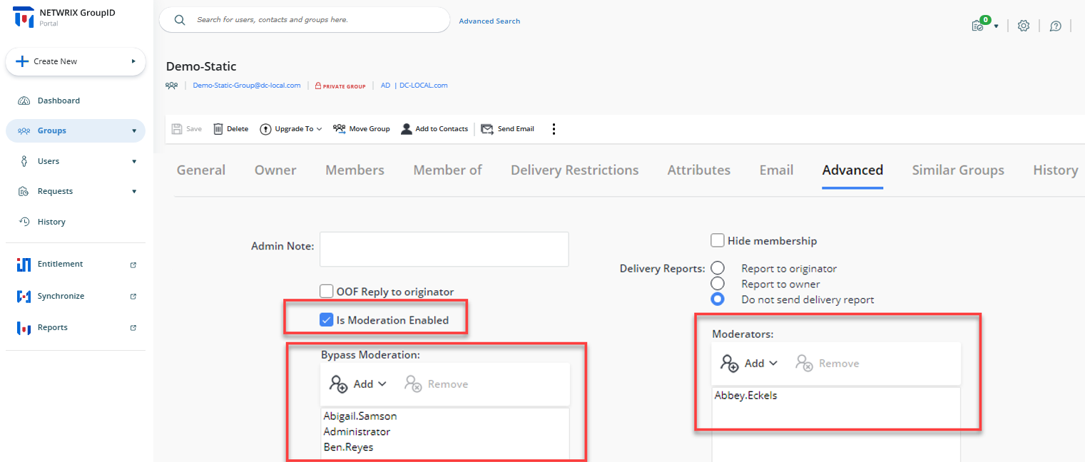 Final portal attributes screenshot