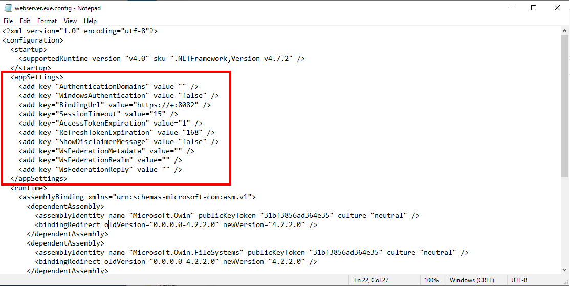 webserver config image