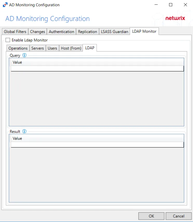 New Policy - LDAP filter