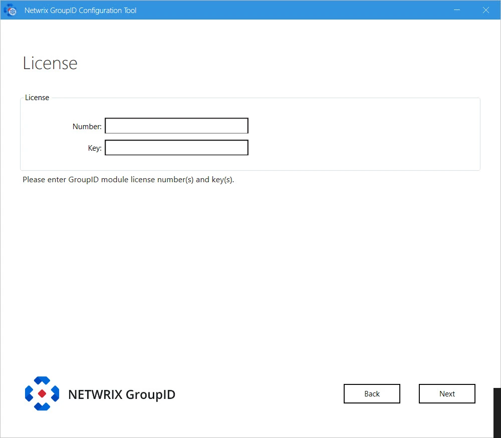 License page