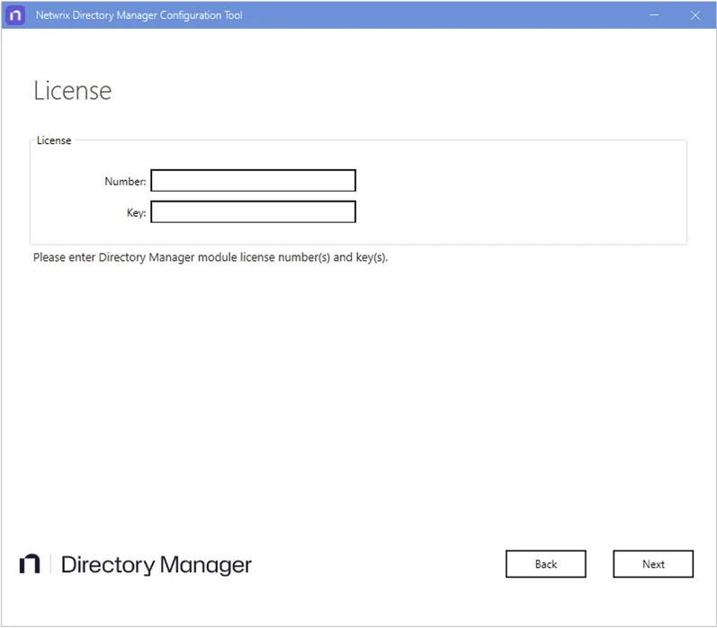 License page