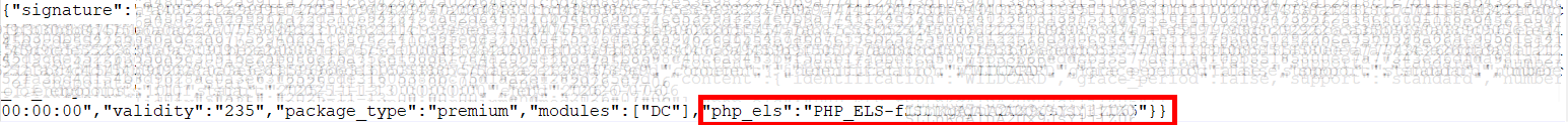 EPP License file — php_els component