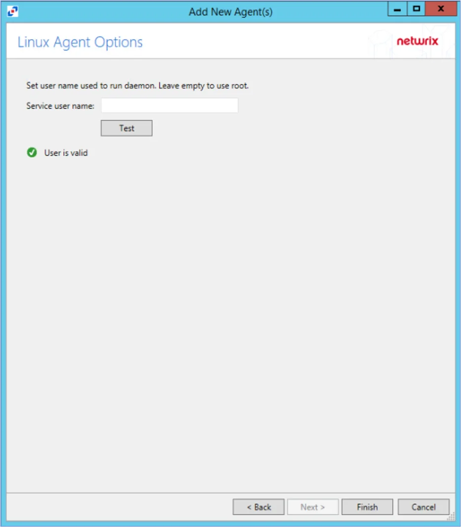 Linux Agent Options