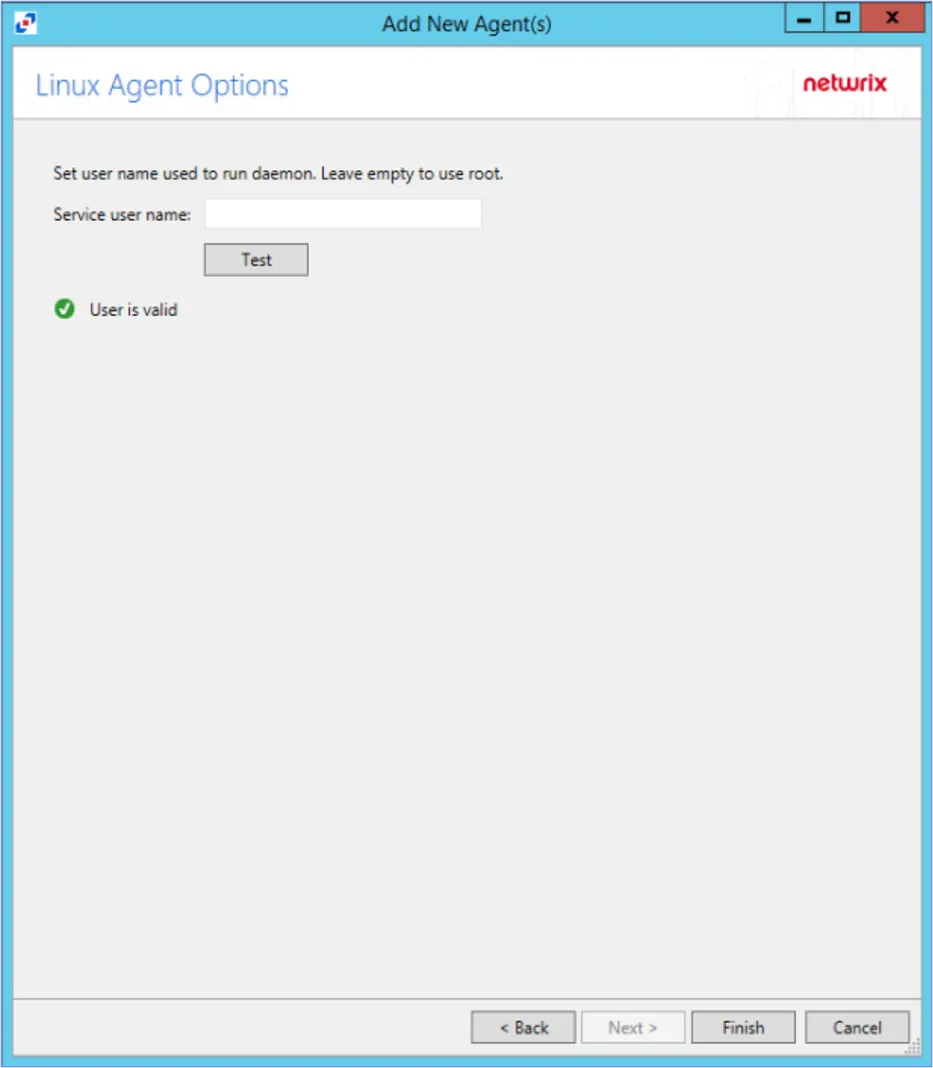 Linux Agent Options