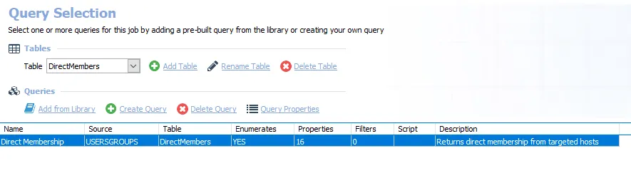Queries for the SG_LocalAdmins Job