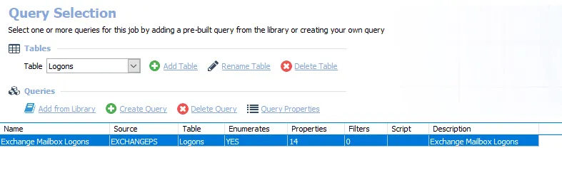 Queries for the EX_MailboxActivity Job
