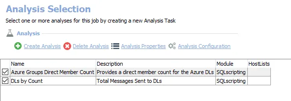 Analysis Tasks for the EX_Mailflow_DL Job