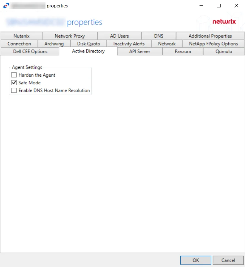 Properties Window