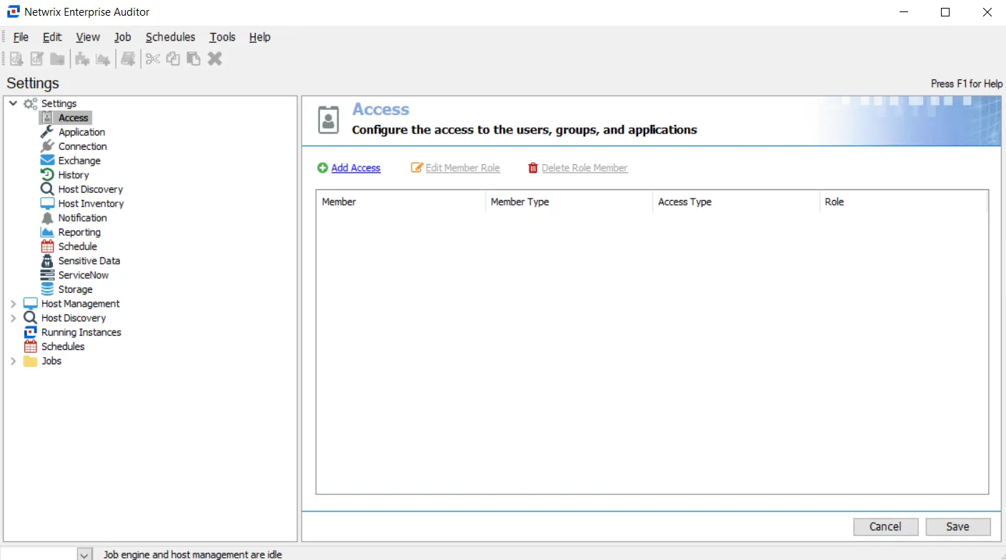 Role Based Access
