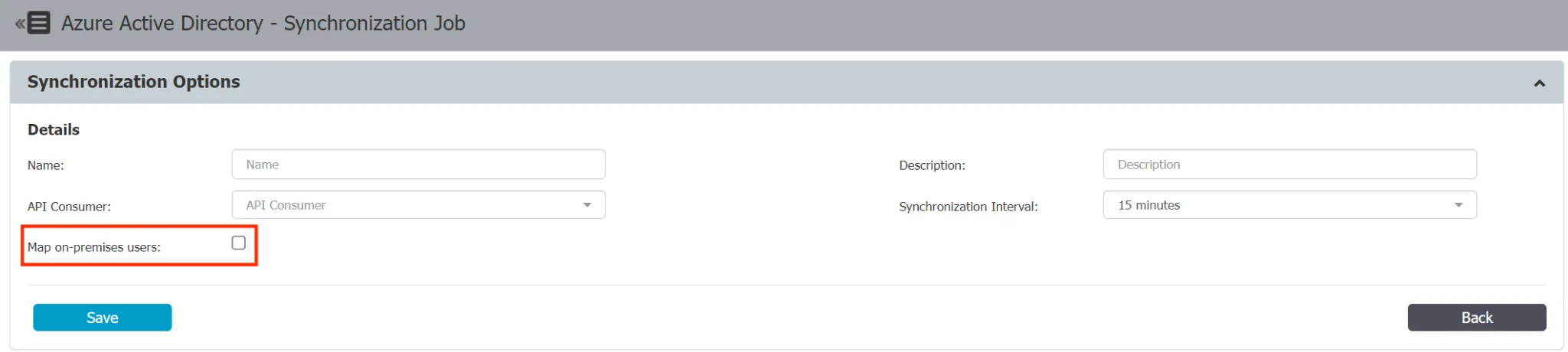 Create a Synchronization Job on the Endpoint Protector Server
