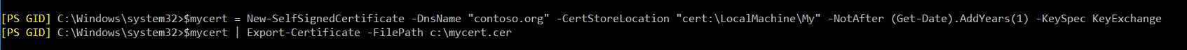 GroupID PowerShell Command 