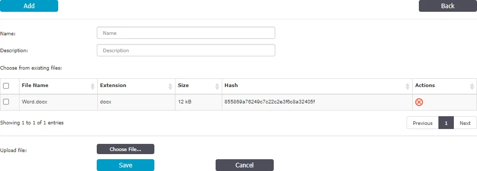New Allowed Files Allowlists 