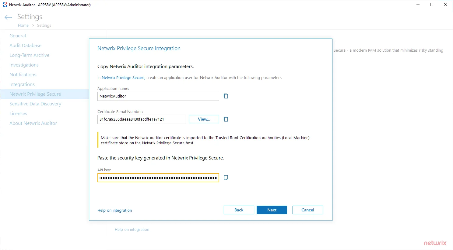 npsintegrationparameters