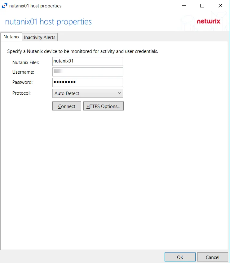Nutanix Host Properties