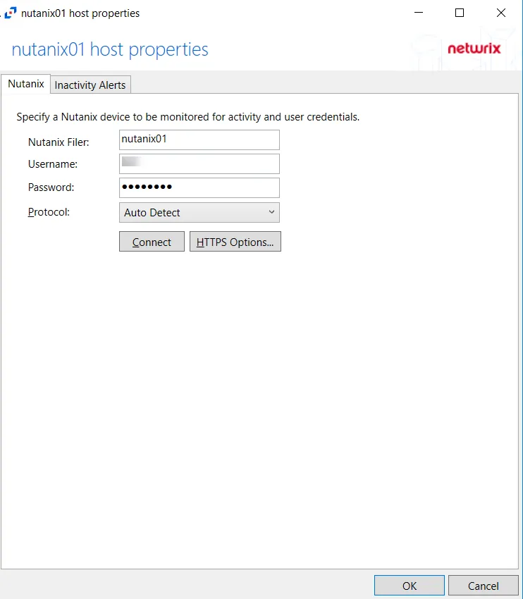 Nutanix Host Properties