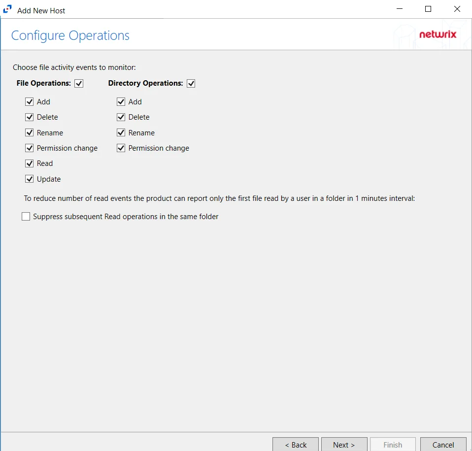 Configure Operations
