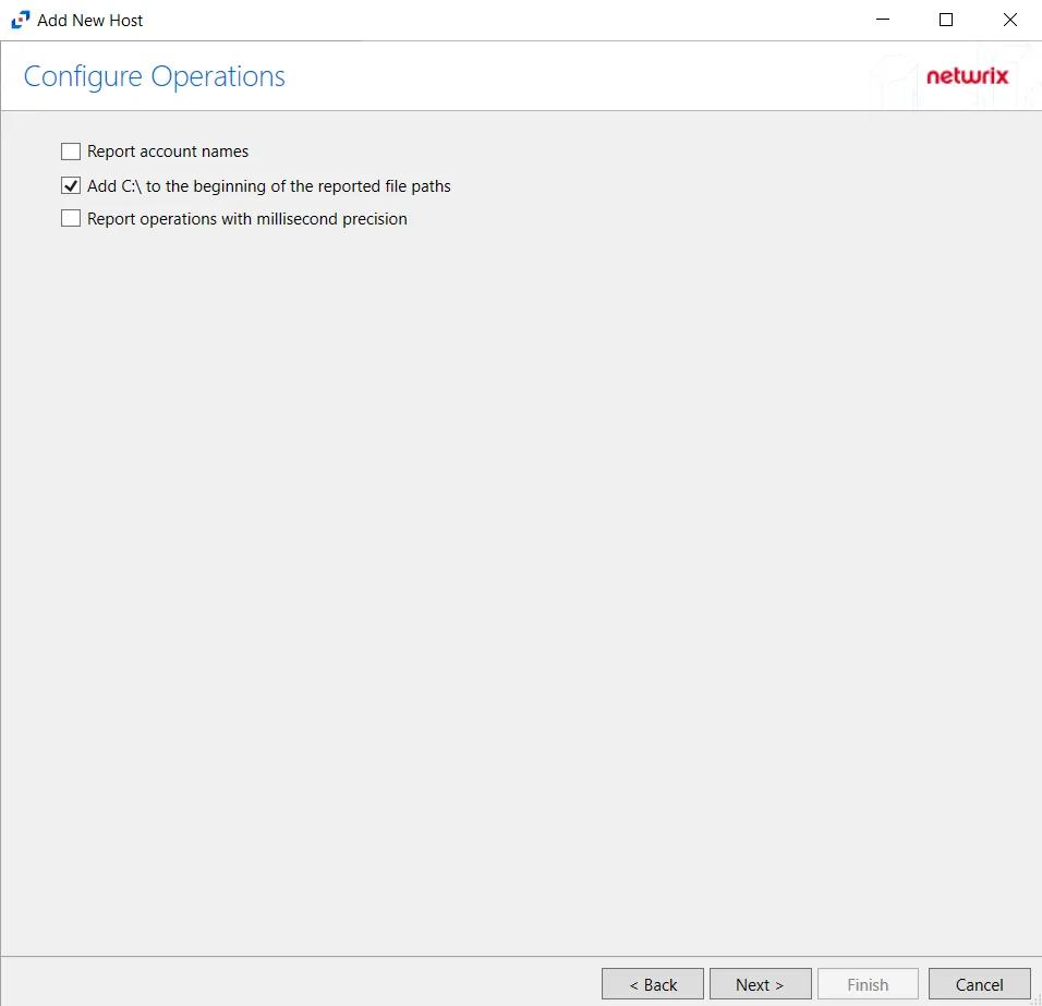 Configure Operations