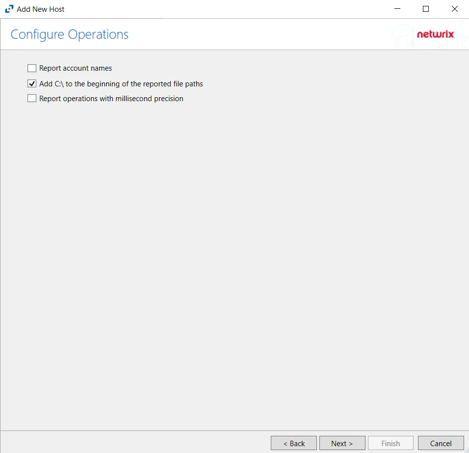 Configure Operations