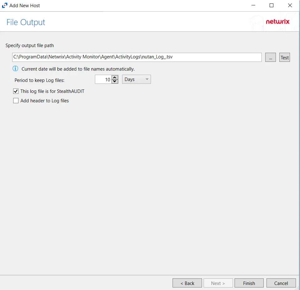 File Output