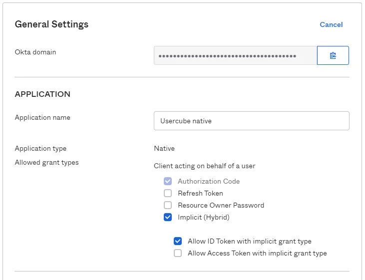 Application Section