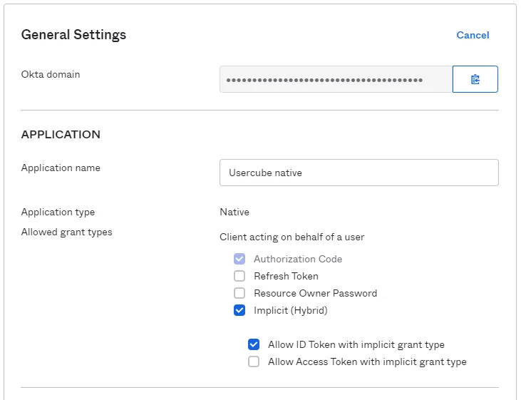 Application Section