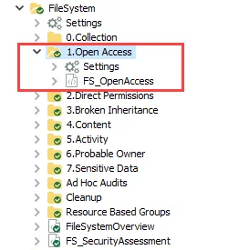 5.Open Access Job Group in the Jobs Tree