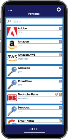 MobileApp - personal passwords