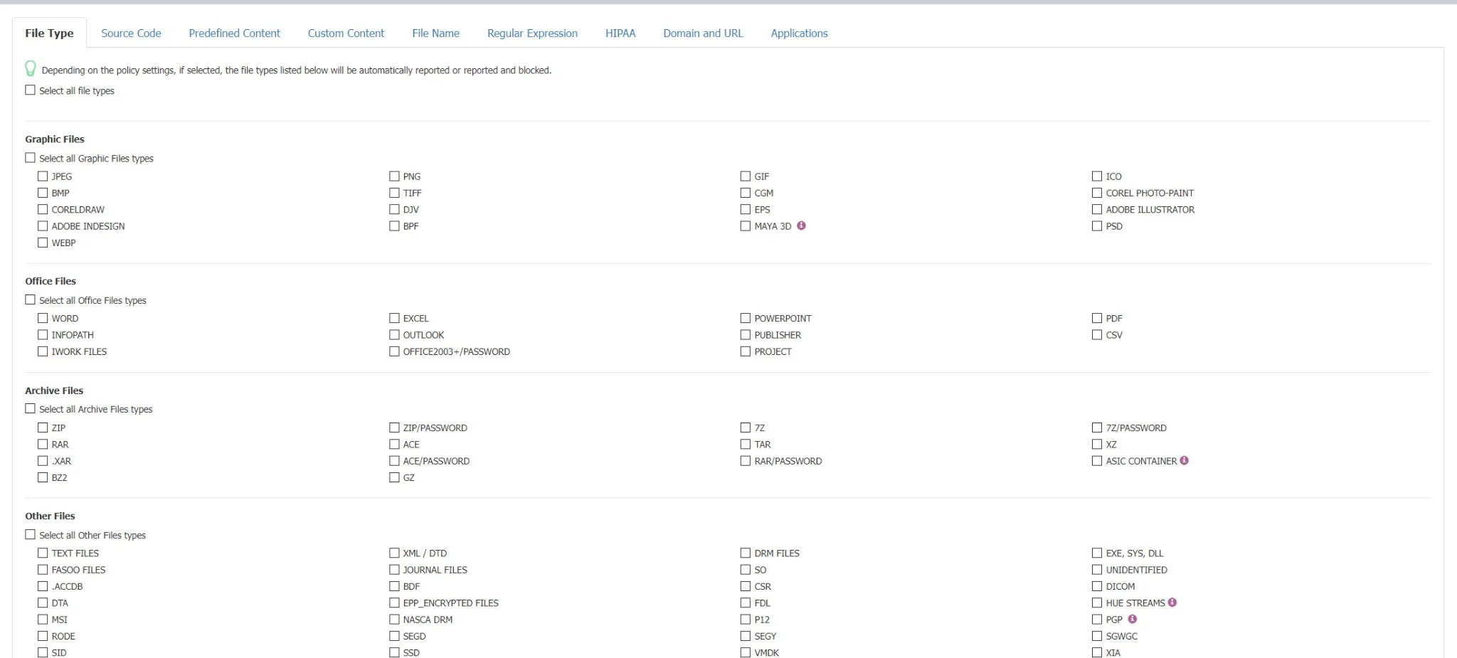 Policy Denylists