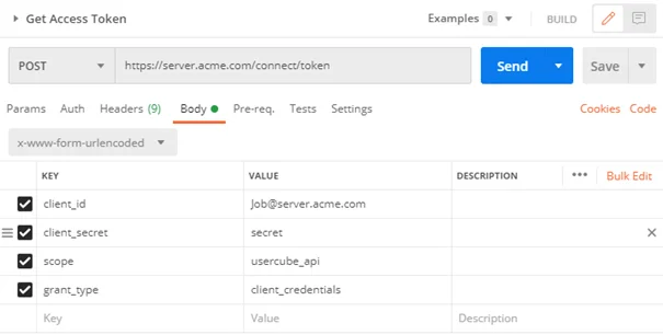 Postman: Authentication