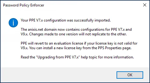 ppe7configurationimport